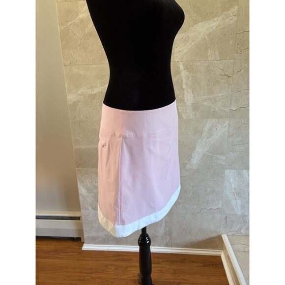 Vineyard Vines Performance Skort Small Pink Colorblock Active Pickleball Preppy - Picture 10 of 14